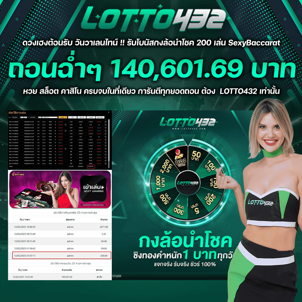 ถอนเงิน จ่ายไว โอนไว เว็บหวย สล็อต จ่ายจริง จ่ายชัวว์