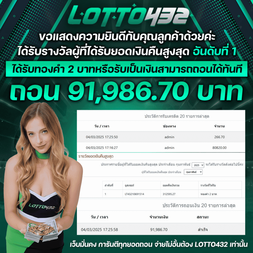รีวิวเว็บหวย
